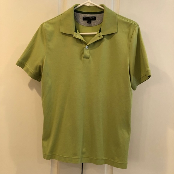 Banana Republic Green Luxury Touch Polo - Picture 1 of 5